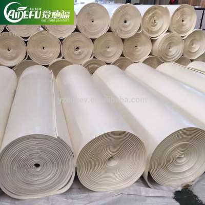 Eco WKI Natural rubber latex sheet mattress topper pad foam roll