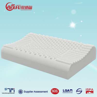 Popular Good quality Comfortable and Breathable Healthy natural latex pillow for all aged group