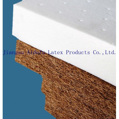 High quality and breathable Natural Coir and latexsheet,Various sandwich mattress